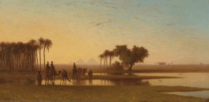 On The Nile — Charles Théodore Frère Dit Frère Bey