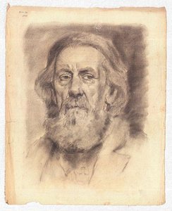 Portrait Of An Elderly Man — Theodore Clement Steele