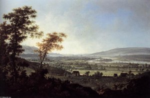 View Of Dresden From The Loessnitz Heights — Johann Alexander Thiele