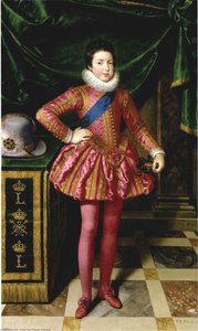 Louis Xiii As A Child — Frans The Younger Pourbus, Baroque Art