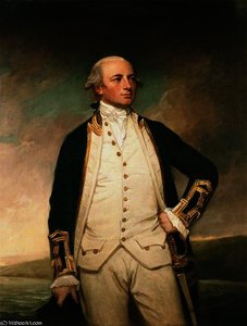 Captain William Peere Williams — George Romney