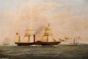 'britannia' -first Of The Cunard Line — William Clark