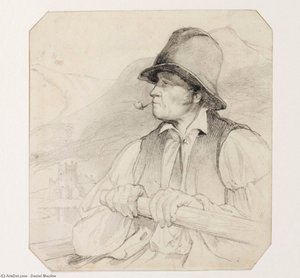 Riverboat Man — Daniel Maclise