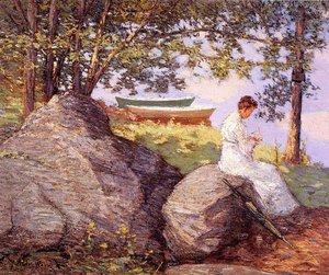 On The Shore — Julian Alden Weir