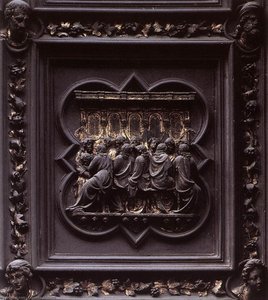 Last Supper — Lorenzo Ghiberti, Early Renaissance
