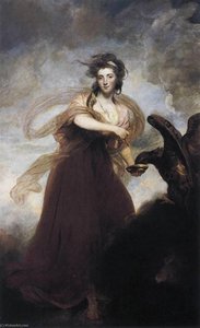 Mrs. Musters As Hebe — Sir Joshua Reynolds, Baroque