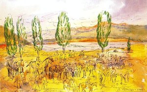 Untitled (200) — Benjamin Palencia, Post-impressionism