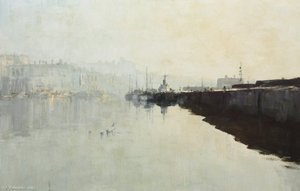 Morning Haze, Ramsgate — Edward Seago
