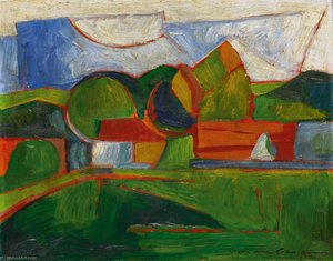 Abstract Landscape — Morton Livingston Schamberg