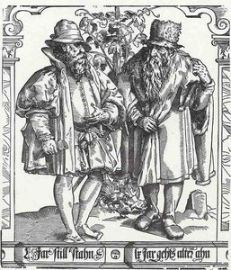 The Age Of Men At The Age Of Fifty And Sixty Years — Tobias Stimmer