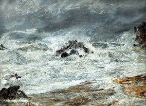 On A Lee Shore In A Gale — William Joseph Julius Caesar Bond