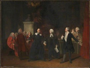 Charles Macklin As Shylock — Johann Zoffany