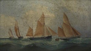 Hull Fishing Smacks Including H107 And H81 — William Daniel Penny