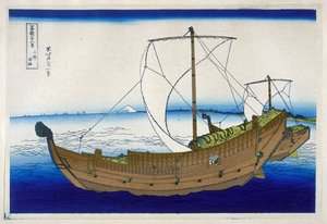 Kazusa No Kairo — Katsushika Hokusai