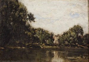 Villa Au Bord D'une Rivière — Stanislas Lépine