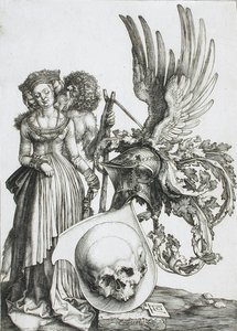 The Coat-of-arms With The Skull — Albrecht Dürer