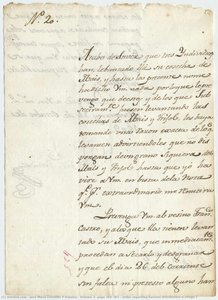 Volume 3, Page 566-567 / Order Regarding Harvest Distribution\n\npage 1 — Žosé Marija Estudilo I Urkizu