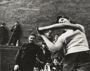Stickball Team Portrait, 40th Street Between 2nd And 3rd Avenues — William Klein, Documentary Photography