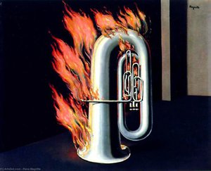 The Discovery Of Fire — René Magritte