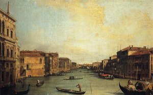 Grand Canal From The Palazzo Balbi — Canaletto, Baroque Landscape
