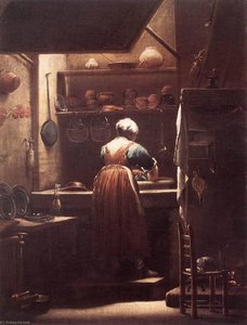 The Scullery Maid — Giuseppe Maria Crespi