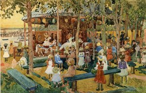 The Flying Horses — Maurice Brazil Prendergast