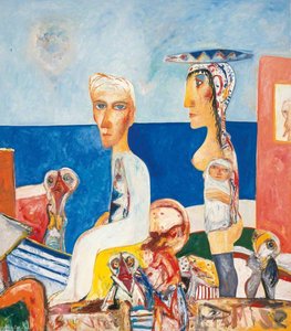 Sweet Promise (triptych, Centre Panel) — John Bellany