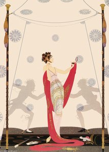 The Duel — Erté