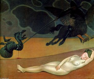 Roger Delivering Angelica — Félix Vallotton