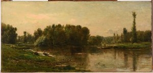 The Banks Of The Oise — Чарльз-фредерик Дабенье