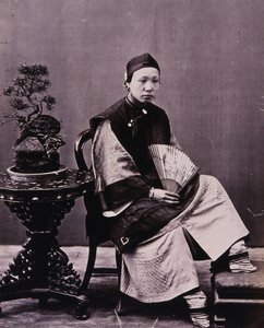 Shanghainese Lady With Bound Feet — William Saunders Crowdy