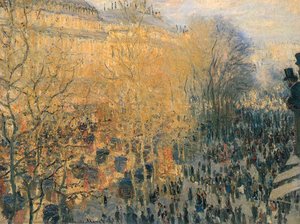 Boulevard Of Capucines — Claude Monet, Impressionism