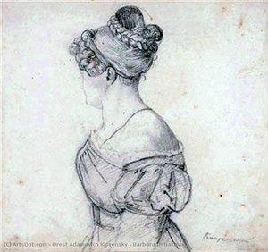 Barbara Ushakova — Orest Adamovich Kiprensky
