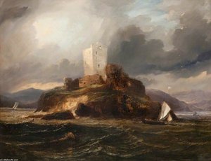 An Island Keep — Horatio Mcculloch