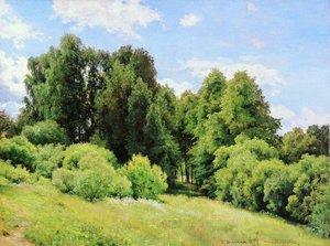 Forest Glade (glade) — Ivan Ivanovich Shishkin, Realism