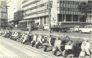The farewell of the trams