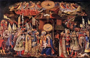 Adoration Of The Magi — Antonio Vivarini, Baroque Renaissance Fusion