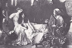 Allegorical Scene, (painting) — Edwin Howlan