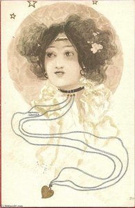 Girls Heads In A Circle — Raphael Kirchner