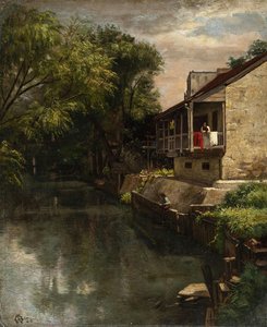San Antonio River — Robert Jenkins Onderdonk, Realism