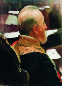 General Galkin Vransky — Boris Michailowitsch Kustodijew, Contemporary Realism