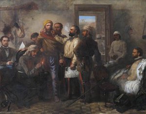 Thomas Henry Kavanagh (1821–1882), Vc, Being Disguised As A Native, Having Volunteered To Guide The Relief Force, Siege Of Lucknow, Indian Mutiny, 9 November 1857 — Chevalier Louis William Desanges