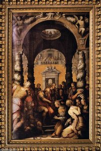 Esther Receiving The Crown From Ahasuerus — Johannes Stradanus