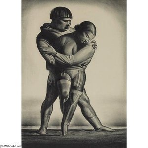 Greenland Courtship — Rockwell Kent