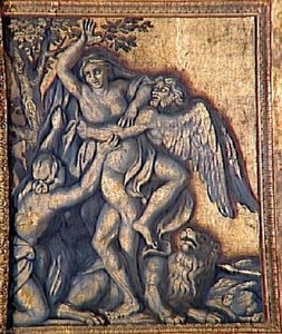 SATURNE ENLEVANT CYBELE