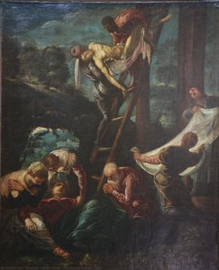 El Descendimiento De La Cruz — Jacopo Tintoretto, Barroco