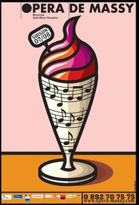 Massy Opera house season poster, 2007/2008
