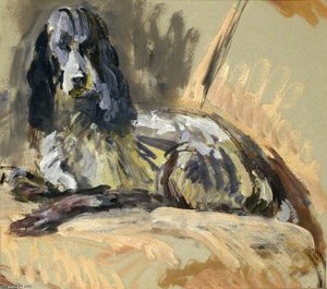 Leonard Woolf's Dog 'sally' — Vanessa Bell