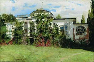 Garden With House — Stanislav Zhukovsky