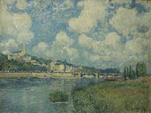 Saint Cloud — Alfred Sisley
